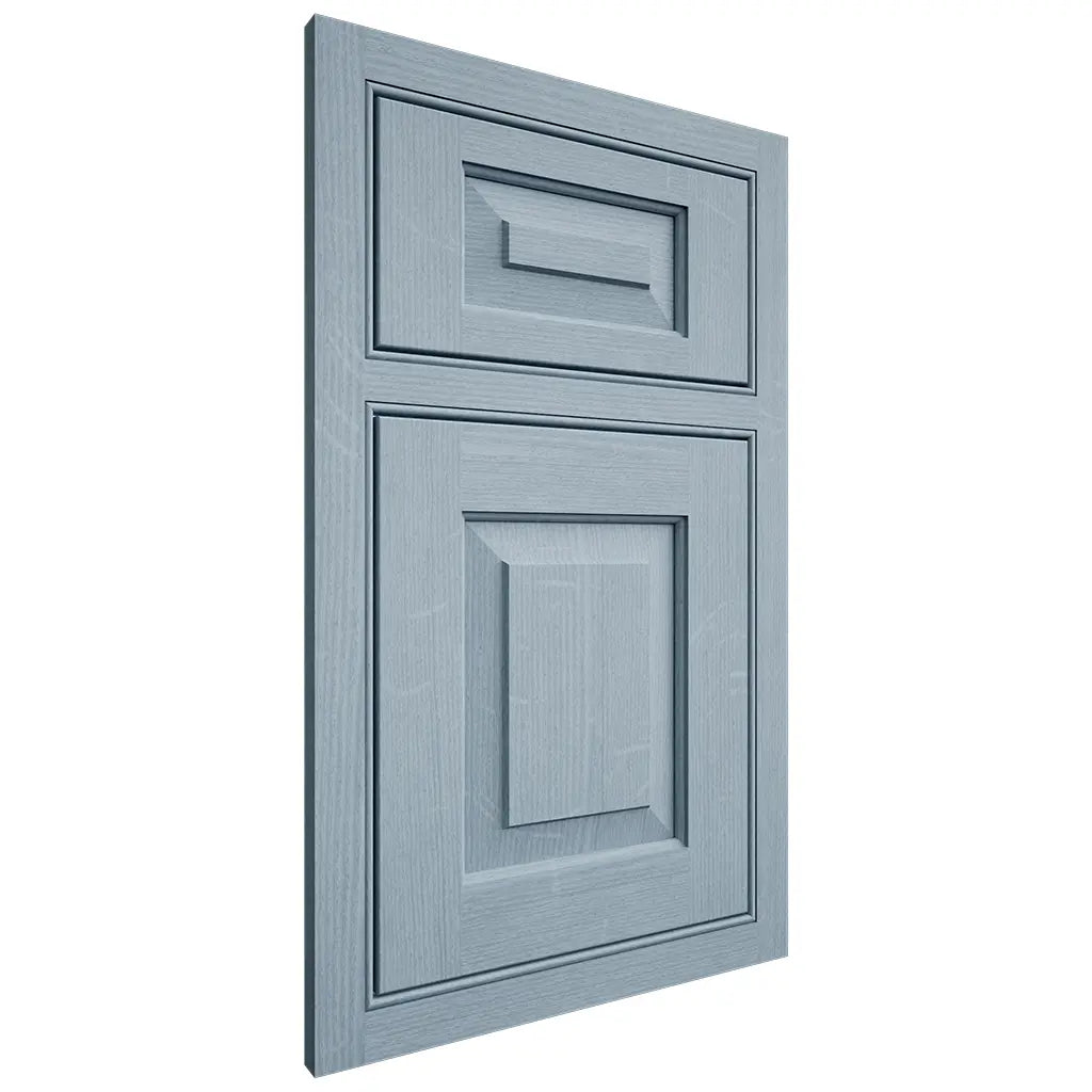 Shiloh Cabinetry Beaded Inset Richmond White Oak Quarter Sawn Sky Door