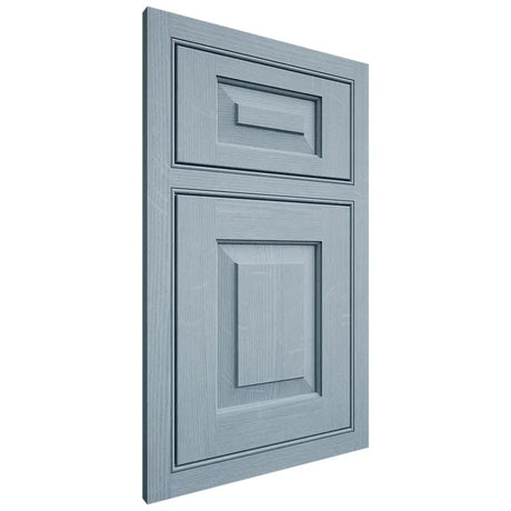 Shiloh Cabinetry Beaded Inset Richmond White Oak Quarter Sawn Sky Door