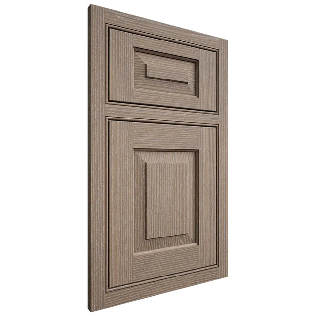 Shiloh Cabinetry Beaded Inset Richmond White Oak Rift Cut Almond Door