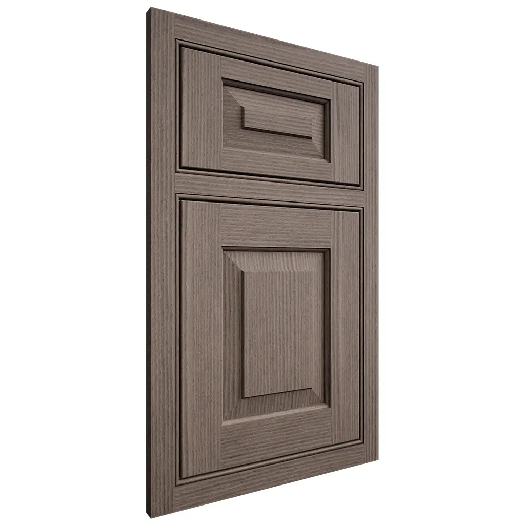 Shiloh Cabinetry Beaded Inset Richmond White Oak Rift Cut Clay Door