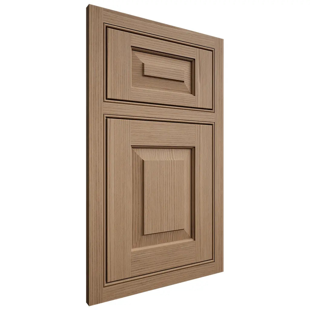 Shiloh Cabinetry Beaded Inset Richmond White Oak Rift Cut Natural Door