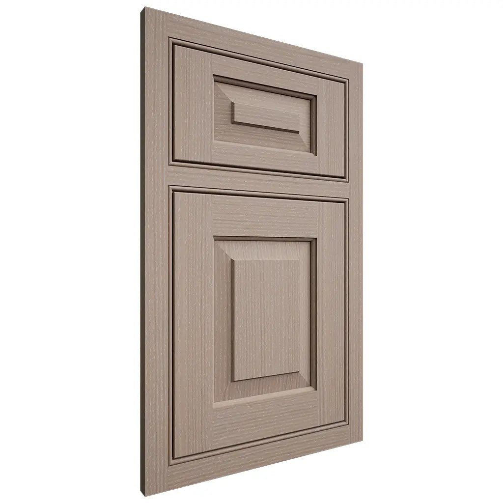 Shiloh Cabinetry Beaded Inset Richmond White Oak Rift Cut Whitewash Door