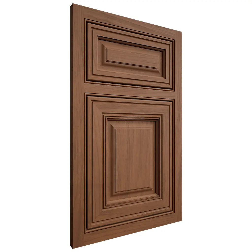 Shiloh Cabinetry Beaded Inset Savannah Alder Plain Cut Cola Door