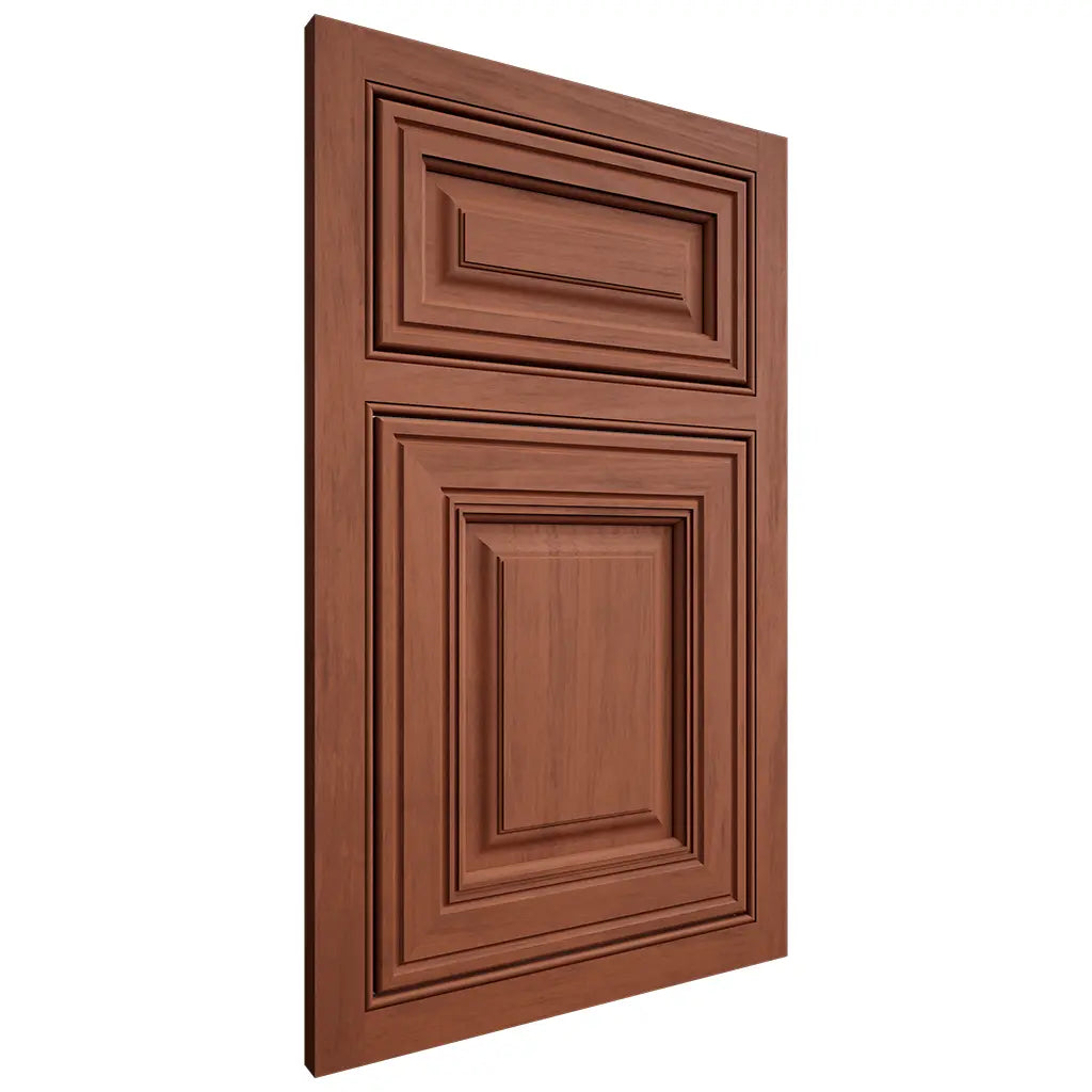 Shiloh Cabinetry Beaded Inset Savannah Alder Plain Cut Sierra Door