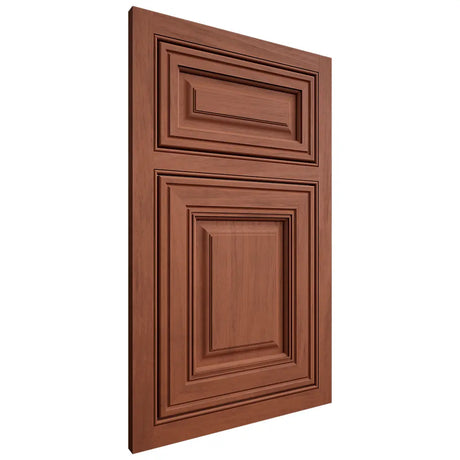 Shiloh Cabinetry Beaded Inset Savannah Alder Plain Cut Sierra Door