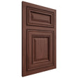 Shiloh Cabinetry Beaded Inset Savannah Cherry Plain Cut Bourbon Door