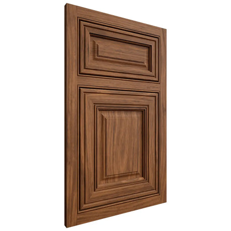 Shiloh Cabinetry Beaded Inset Savannah Cherry Plain Cut Carob Door