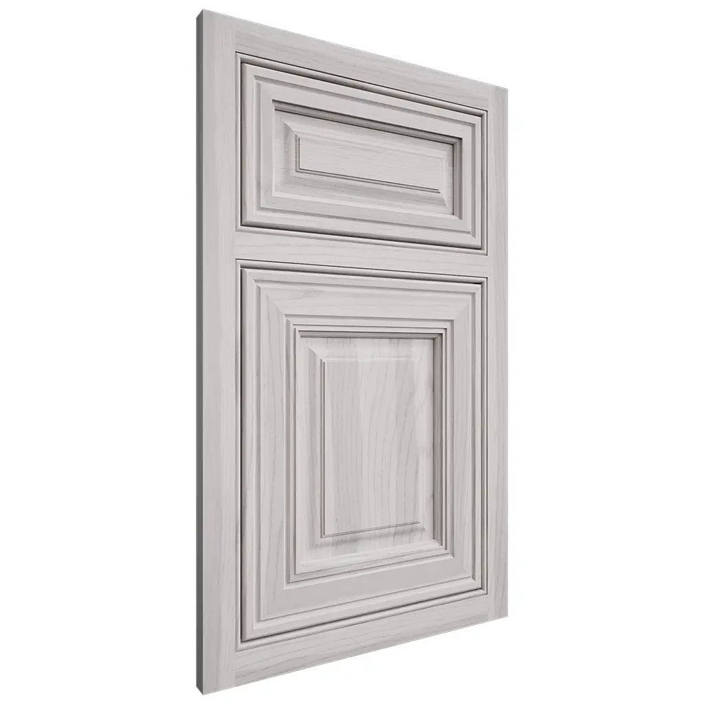 Shiloh Cabinetry Beaded Inset Savannah Hickory Plain Cut Cotton Door