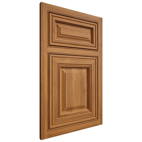 Shiloh Cabinetry Beaded Inset Savannah Hickory Plain Cut Medium Door
