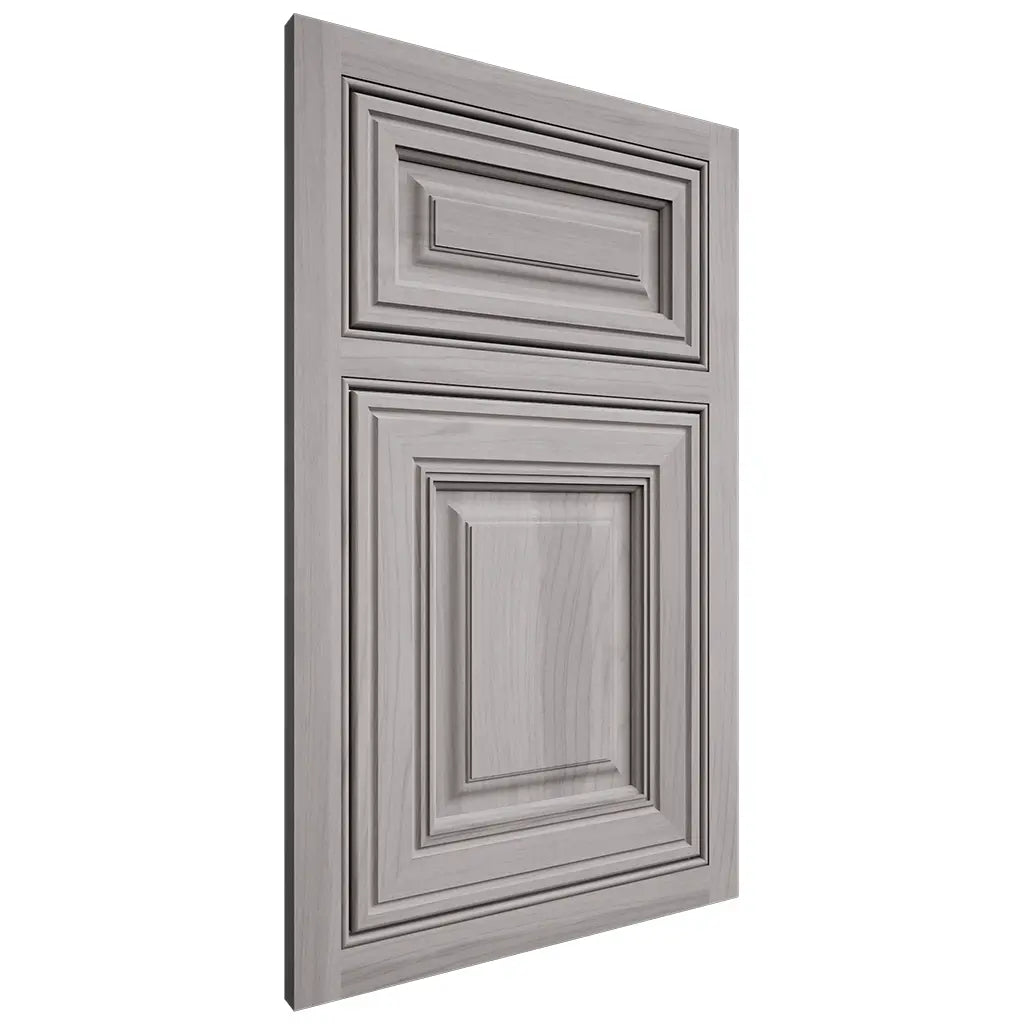Shiloh Cabinetry Beaded Inset Savannah Hickory Plain Cut Stratus Door