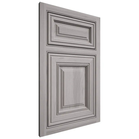 Shiloh Cabinetry Beaded Inset Savannah Hickory Plain Cut Stratus Door