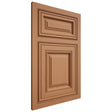 Shiloh Cabinetry Beaded Inset Savannah Maple Plain Cut Cashmere Door