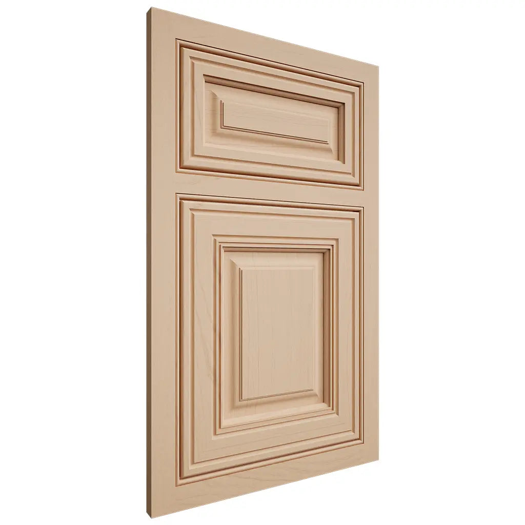 Shiloh Cabinetry Beaded Inset Savannah Maple Plain Cut Natural Door