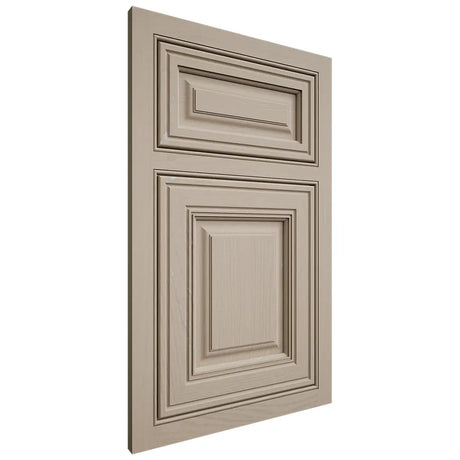 Shiloh Cabinetry Beaded Inset Savannah Maple Plain Cut Pebble Door