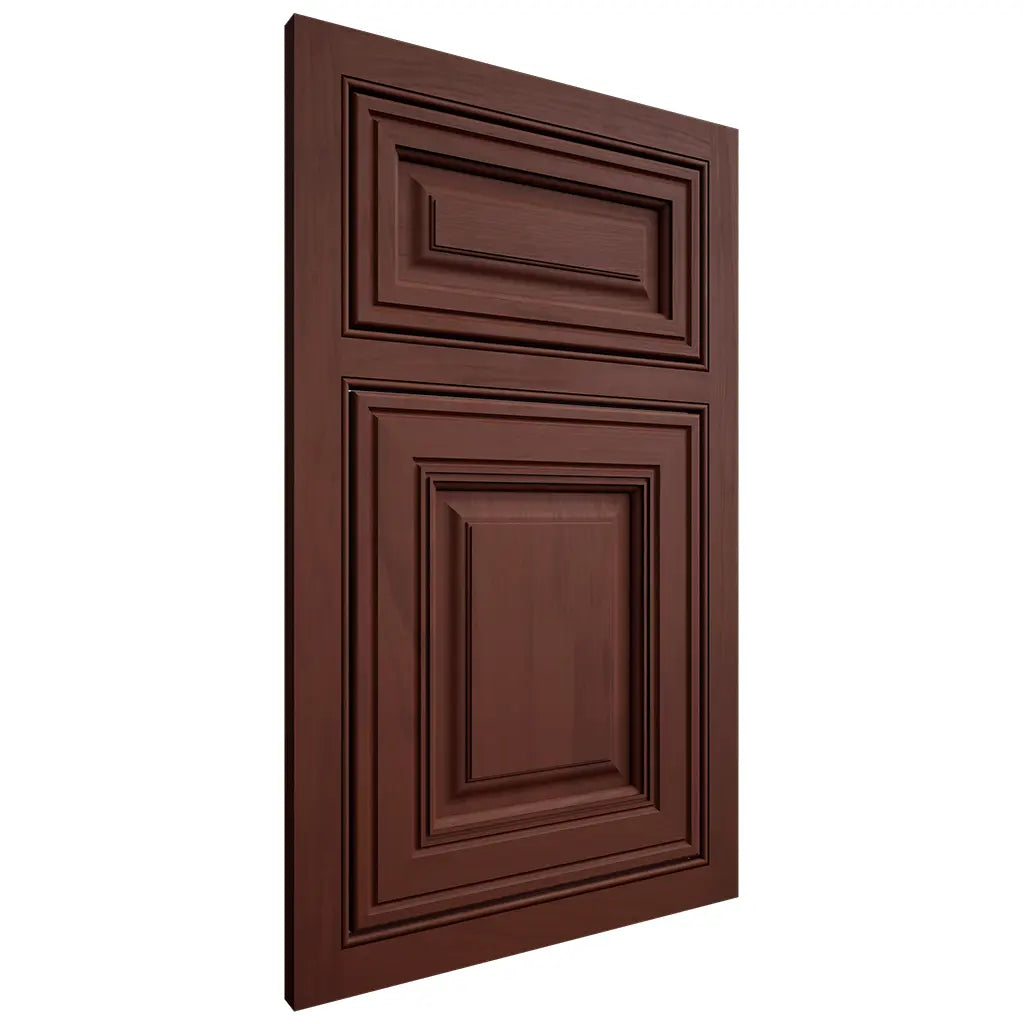 Shiloh Cabinetry Beaded Inset Savannah Maple Plain Cut Sable Door