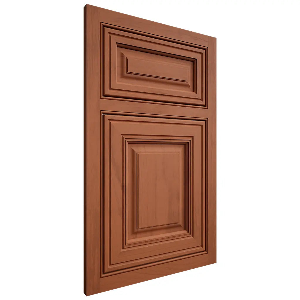 Shiloh Cabinetry Beaded Inset Savannah Maple Plain Cut Spice Door