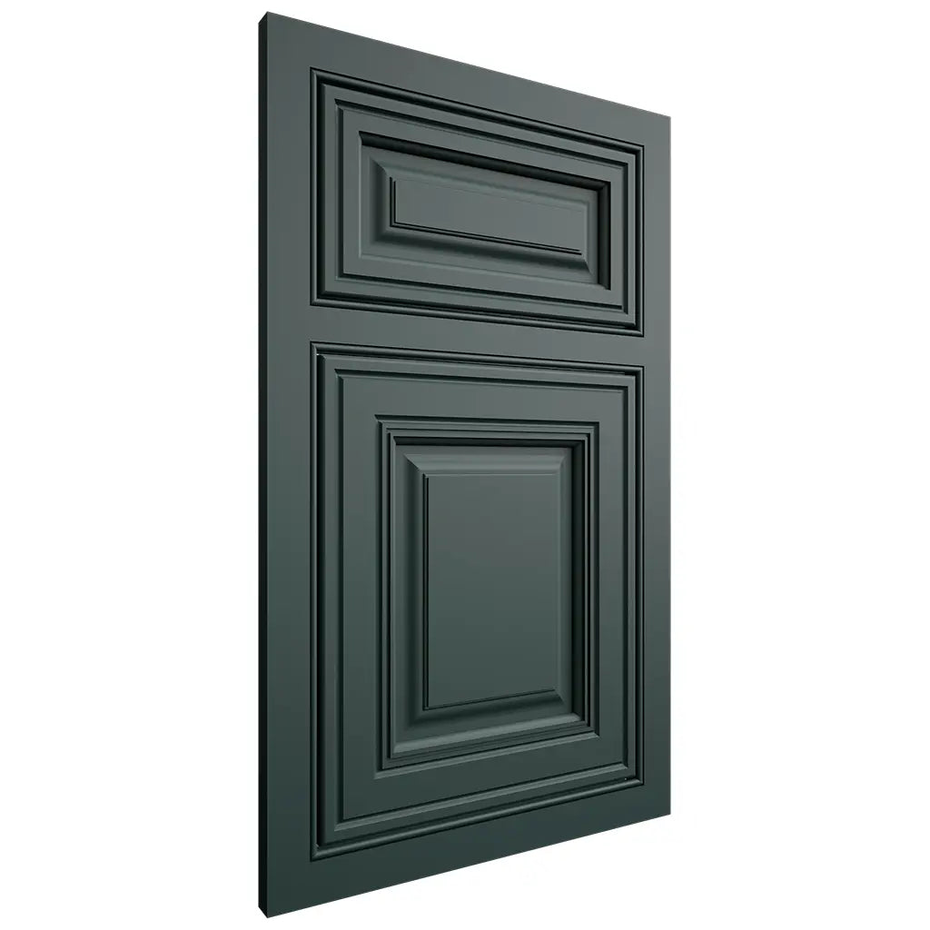 Shiloh Cabinetry Beaded Inset Savannah Paintable Billiard Green Door