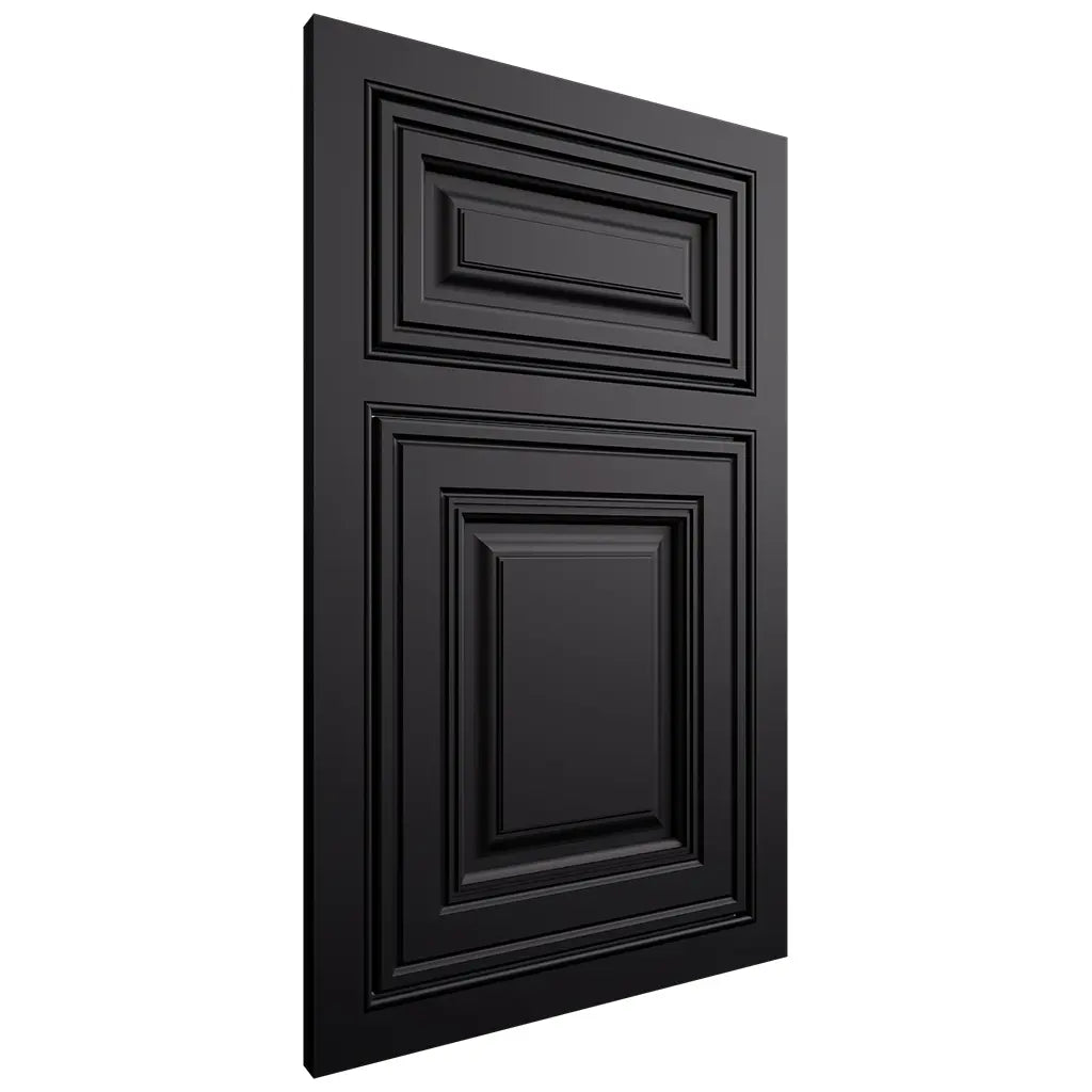 Shiloh Cabinetry Beaded Inset Savannah Paintable Black Door