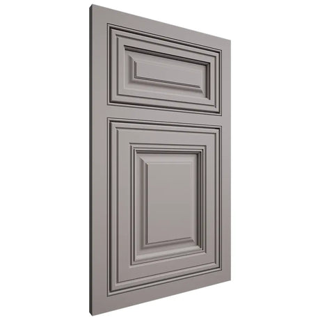 Shiloh Cabinetry Beaded Inset Savannah Paintable Dovetail Gray Door