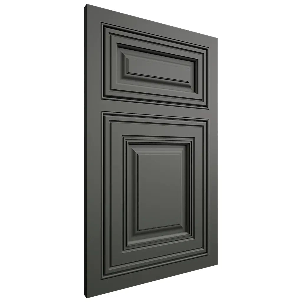 Shiloh Cabinetry Beaded Inset Savannah Paintable Pewter Green Door