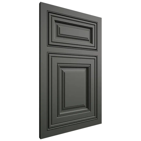 Shiloh Cabinetry Beaded Inset Savannah Paintable Pewter Green Door