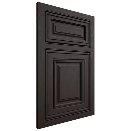 Shiloh Cabinetry Beaded Inset Savannah Poplar Plain Cut Carbon Door