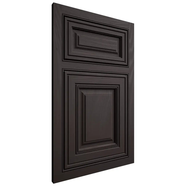 Shiloh Cabinetry Beaded Inset Savannah Poplar Plain Cut Carbon Door