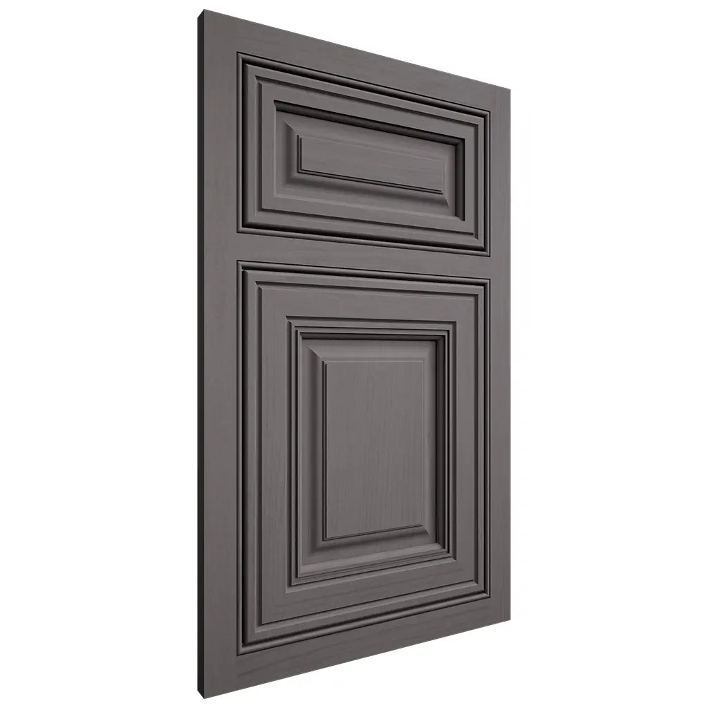 Shiloh Cabinetry Beaded Inset Savannah Walnut Plain Cut Cadet Door