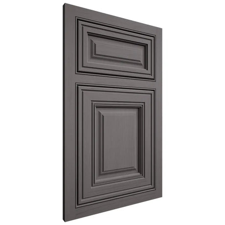 Shiloh Cabinetry Beaded Inset Savannah Walnut Plain Cut Cadet Door