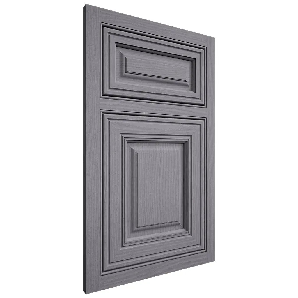 Shiloh Cabinetry Beaded Inset Savannah White Oak Plain Cut Cadet Door