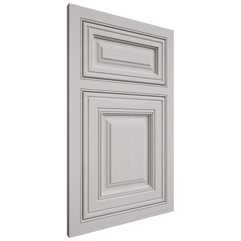 Shiloh Cabinetry Beaded Inset Savannah White Oak Plain Cut Cotton Door
