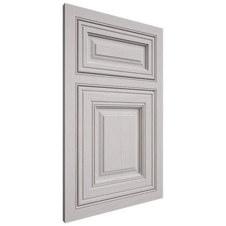 Shiloh Cabinetry Beaded Inset Savannah White Oak Plain Cut Cotton Door