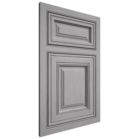 Shiloh Cabinetry Beaded Inset Savannah White Oak Plain Cut Stratus Door