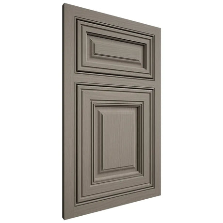 Shiloh Cabinetry Beaded Inset Savannah White Oak Plain Cut Thyme Door