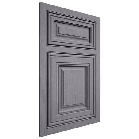 Shiloh Cabinetry Beaded Inset Savannah White Oak Quarter Sawn Cadet Door