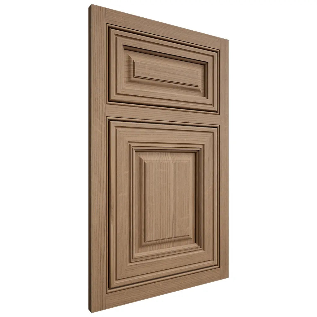 Shiloh Cabinetry Beaded Inset Savannah White Oak Quarter Sawn Natural Door