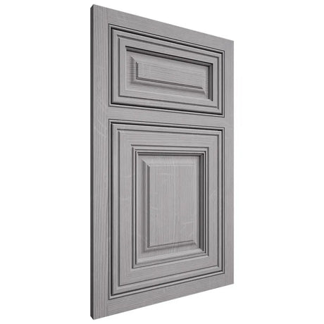 Shiloh Cabinetry Beaded Inset Savannah White Oak Quarter Sawn Stratus Door