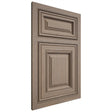 Shiloh Cabinetry Beaded Inset Savannah White Oak Rift Cut Almond Door