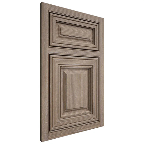 Shiloh Cabinetry Beaded Inset Savannah White Oak Rift Cut Almond Door