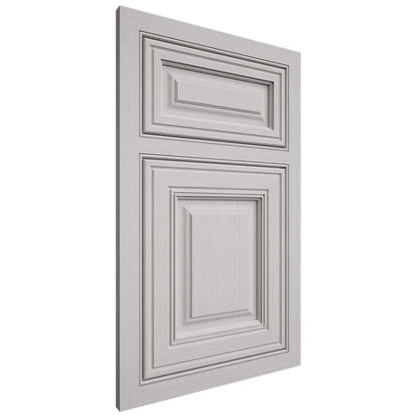 Shiloh Cabinetry Beaded Inset Savannah White Oak Rift Cut Cotton Door