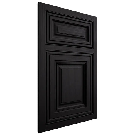 Shiloh Cabinetry Beaded Inset Savannah White Oak Rift Cut Ink Door