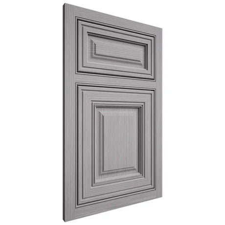 Shiloh Cabinetry Beaded Inset Savannah White Oak Rift Cut Stratus Door