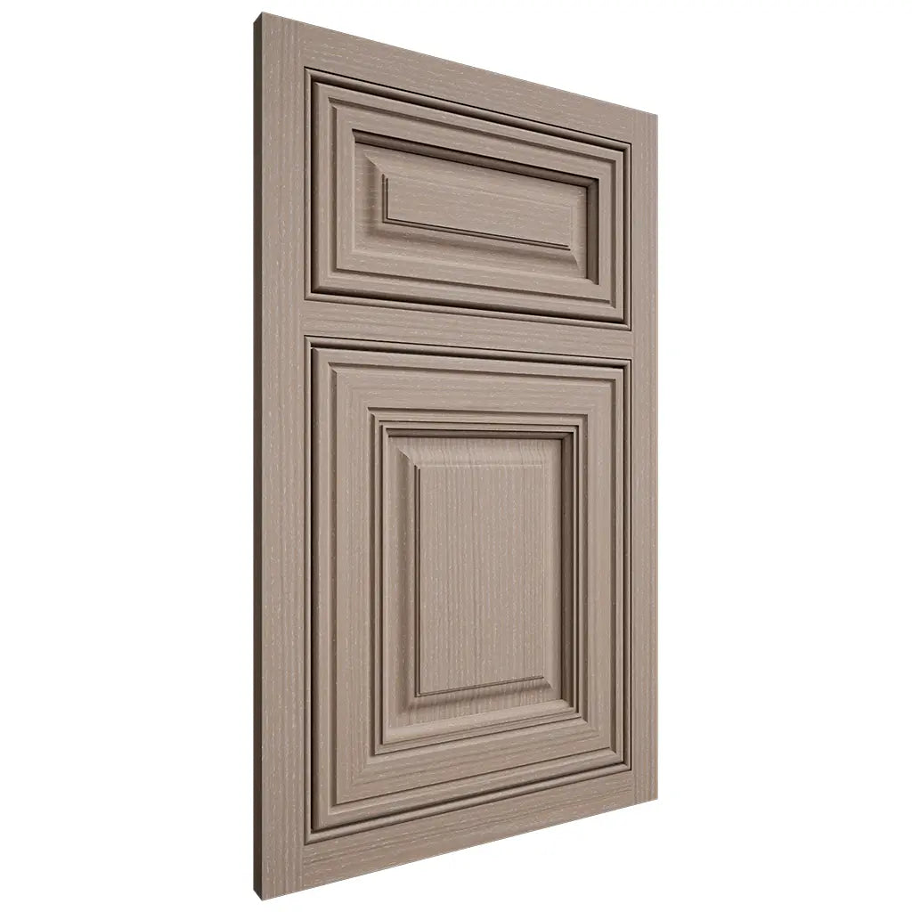 Shiloh Cabinetry Beaded Inset Savannah White Oak Rift Cut Whitewash Door