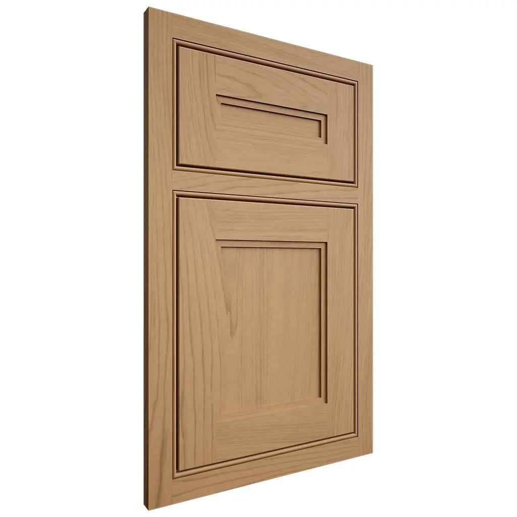 Shiloh Cabinetry Beaded Inset Scottsdale Alder Plain Cut Natural Door