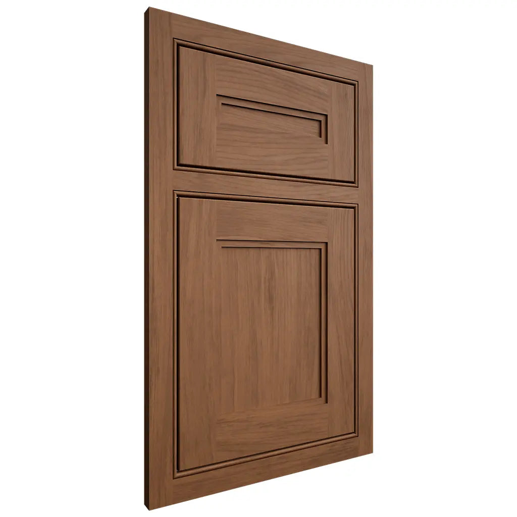 Shiloh Cabinetry Beaded Inset Scottsdale Alder Plain Cut Walnut Door