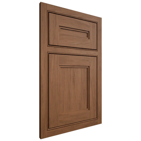 Shiloh Cabinetry Beaded Inset Scottsdale Alder Plain Cut Walnut Door