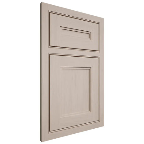 Shiloh Cabinetry Beaded Inset Scottsdale Alder Plain Cut White Sands Door