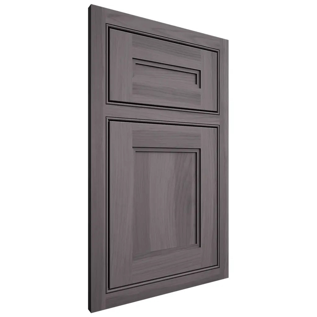 Shiloh Cabinetry Beaded Inset Scottsdale Hickory Plain Cut Cadet Door