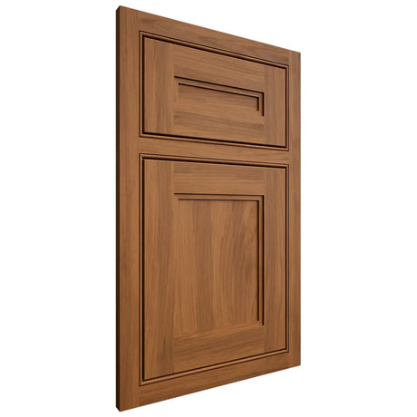 Shiloh Cabinetry Beaded Inset Scottsdale Hickory Plain Cut Chestnut Door