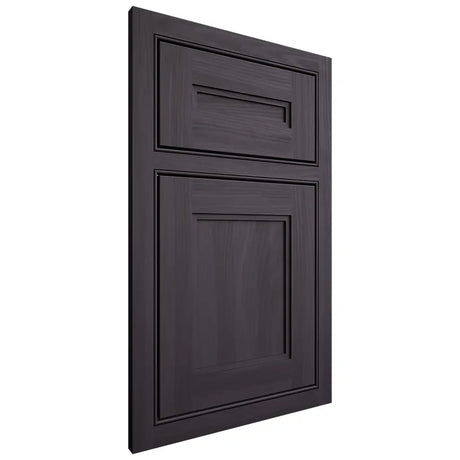 Shiloh Cabinetry Beaded Inset Scottsdale Hickory Plain Cut Harbor Door